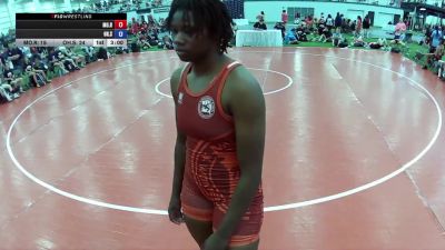 140 lbs Demetria Higgins, Missouri Red vs Forfeit, Ohio Scarlet