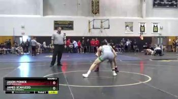 157 lbs Round 2 - James Scavuzzo, Highland (Medina) vs Jason Ponick, Kent Roosevelt
