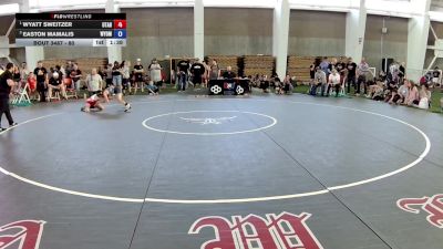 80 lbs Cons. Semis - Wyatt Sweitzer, Utah vs Easton Mamalis, Wyoming