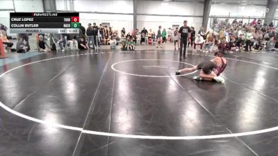 130-131 lbs Round 1 - Collin Butler, Natrona County vs Cruz Lopez, Torrington