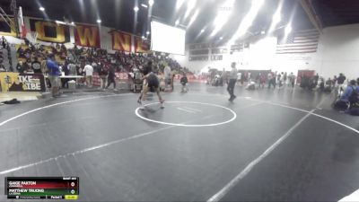 120 lbs Cons. Round 3 - Gaige Paxton, Chaparral vs Matthew Truong, La Serna