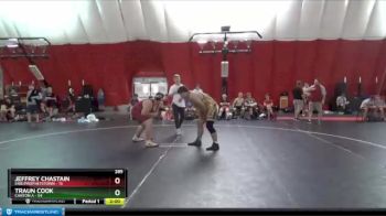 285 lbs Round 3 (4 Team) - Jeffrey Chastain, Erie/Prophetstown vs Traun Cook, Canton A