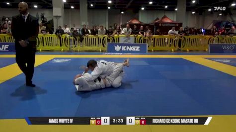 James Whyte IV vs Richard Ge Keong Masato Ho 2025 American National IBJJF Jiu-Jitsu Open Championship