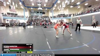 138 lbs Cons. Round 3 - Kyson Hamilton, Evanston vs Daniel VanKampen, Idaho Falls