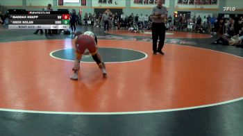 90 lbs Cons. Semi - Knox Nolan, Big Game Wrestling Club vs Maddax Knapp, Marion Wolves
