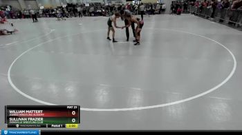 113 lbs Champ. Round 2 - Sullivan Frazier, Zionsville Wrestling Club vs William Mattert, Askren Wrestling Academy