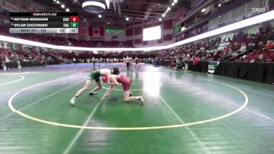 150 lbs Cons. Round 2 - Keynan Monahan, Centennial vs Dylan Cucchiaro, Eagle