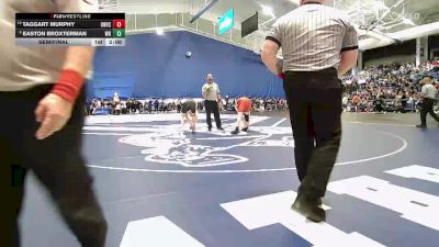 144 lbs Semifinal - Easton Broxterman, Washburn Rural vs Taggart Murphy, Olathe North