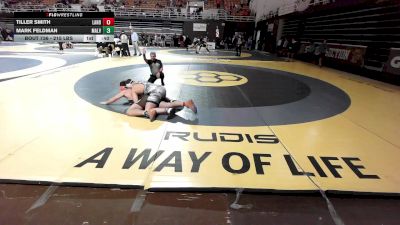 215 lbs Consi Of 8 #1 - Tiller Smith, Landon vs Mark Feldman, Malvern