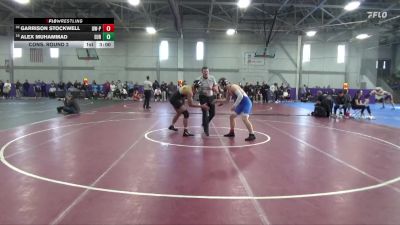 165 lbs Cons. Round 2 - Garrison Stockwell, Wisconsin-Platteville vs Alex Muhammad, Eureka