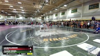 170 lbs Cons. Round 5 - Maddox Weigel, Bison Wrestling Club vs Jacob Ellingson, Spearfish