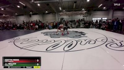 157 lbs Cons. Round 5 - J.J. Neilson, Pueblo West vs Ashtyn Meeks, Fort Morgan