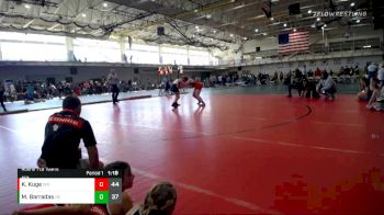 152 lbs Round 1 (6 Team) - Kara Kuge, Wisconsin Red vs Melissa Barradas, Indiana INFERNO BLACK