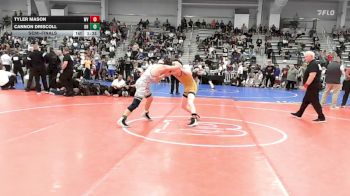 138 lbs Semifinal - Tyler Mason, WV vs Cannon Driscoll, OH