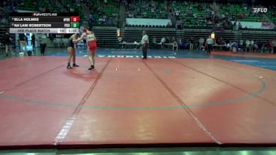1-5A 165 3rd Place Match - Na`lani Robertson, Piedmont vs Ella Holmes, A P Brewer High School