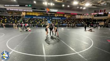 190 lbs Prelim - Abram Gordhamer, Apple Valley vs Cristopher Mesina, Joliet (Catholic Academy)