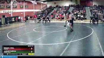 113 lbs Quarterfinal - Aaron Garcia, Sierra Vista vs Isaiah J Hill, Mojave