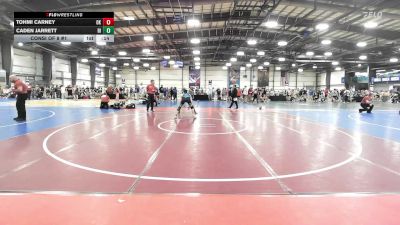 138 lbs Consi Of 8 #1 - Tohmi Carney, OK vs Caden Jarrett, RI