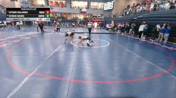 113 lbs Round 2 - Ayden Galarza, El Paso Eastwood vs Evren Romo, Cedar Park