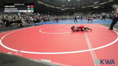 46 lbs Consolation - Liam Canady, Berryhill Wrestling Club vs Declan Wilson, Raw Wrestling Club