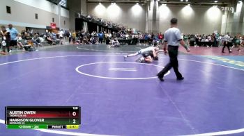 120 lbs Cons. Round 1 - Harrison Glover, Goddard HS vs Austin Owen, Thompson HS