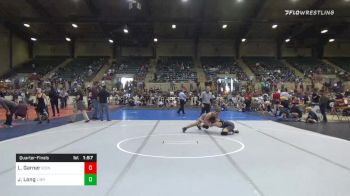 150 lbs Quarterfinal - Levi Garner, Icon vs Jaimen Long, Liberty Wrestling Club