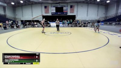 189 lbs Finals (4 Team) - Max Dydynski, Tioga Sr HS vs Ethan Randall, Central Valley Academy