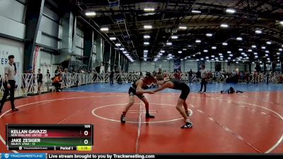 105 lbs Rd# 8- 12:30pm Saturday Final Pool - Kellan Gavazzi, New England United vs Jake Zesiger, SELECT, Utah