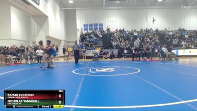 190 lbs Quarterfinal - Kamar Houston, Oxford High School vs Nicholas Tannehill, Oak Grove HS