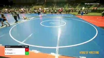 83 lbs Consi Of 16 #1 - Braydon Tougas, MI-Rev vs Oz Kriegler, MWC Wrestling Academy