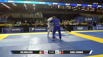 Samuel J Buhrman vs Paul Ronald Ross 2026 Pan Jiu Jitsu IBJJF Championship