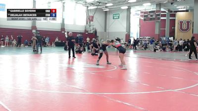 122 lbs Quarterfinal - Gabrielle Severin, Crash Gwc vs Delialah Betances, Storm Wrestling Center