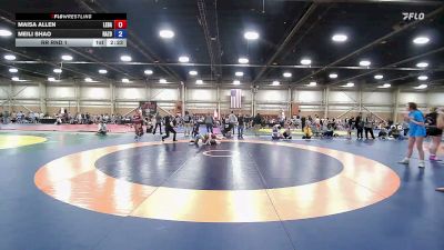 130 lbs Rr Rnd 1 - Maisa Allen, Lebanon Die Hard Wrestling - GHSE vs Meili Shao, Razor GWC - GHSE