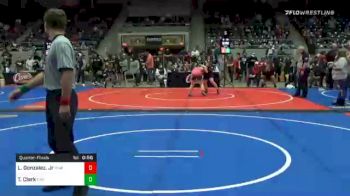 106 lbs Quarterfinal - Levi Gonzalez, Jr, Hurricane Wrestling Academy vs Tucker Clark, RAW