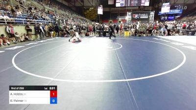 144 lbs Rnd Of 256 - Antonio Hobbs, OH vs Bryce Palmer, TX