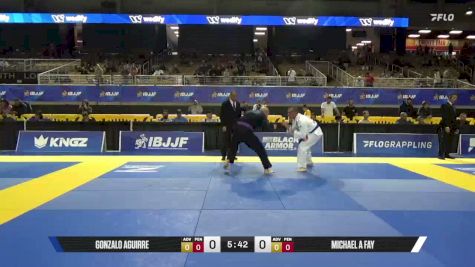 Michael A Fay vs Gonzalo Aguirre 2026 Pan Jiu Jitsu IBJJF Championship