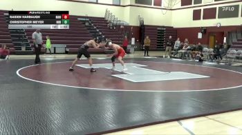 165 lbs Round 3 (3 Team) - Christopher Meyer, Independence vs Raiden Harbaugh, Marion