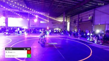 120 lbs Rr Rnd 2 - Maximo Rivas, Ridge WC vs Vincent Amorosa, Black Fox Wrestling Academy