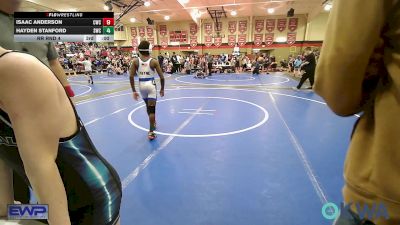 84 lbs Rr Rnd 4 - Hunter Jackson, Locust Grove Youth Wrestling vs Manny Payne Jr, HURRICANE WRESTLING ACADEMY