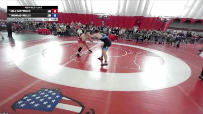 215 lbs Semifinal - Max Matthias, Askren Wrestling Academy vs Thomas Reilly, Askren Wrestling Academy