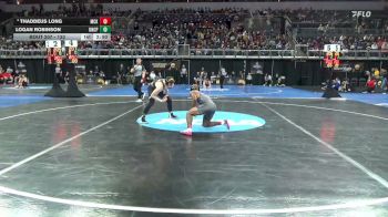 133 lbs Cons. Round 2 - Logan Robinson, UNC Pembroke vs Thaddeus Long, McKendree