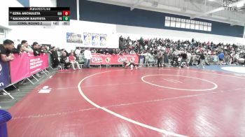 126 lbs Cons. Round 2 - Ezra Archuleta, Lutheran/Orange vs Salvador Bautista, Palm Desert