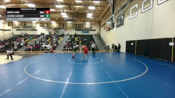 285 lbs Champ. Round 1 - Aron Lian, Lewisville Marcus vs Jacob Cathey, Benbrook