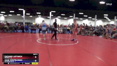 187 lbs Round 1 (8 Team) - Zachary Leftwich, Virginia vs Zane Montelongo, Colorado Blue