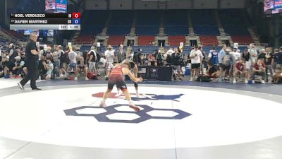 126 lbs Cons. Sub-semis - Noel Verduzco, Indiana vs Davien Martinez, Colorado