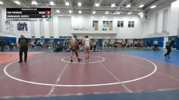 157 lbs Cons. Round 3 - Emmanuel Gusfa, Bergen Catholic vs Ian Thomas, Haverford School