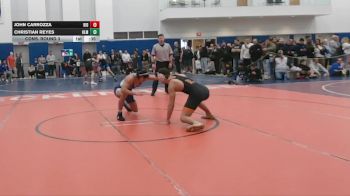144 lbs Cons. Round 3 - Christian Reyes, Holmdel vs John Carrozza, Ridgefield