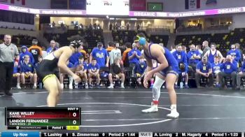 195 lbs Finals (1st & 3rd) - Landon Fernandez, 1-Don Bosco vs Kane Willey, 2-Wilton