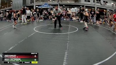 76 lbs Round 7 (8 Team) - Jack Kahley, Buffalo Valley WC vs Nicky Patterson, Dynasty National Team