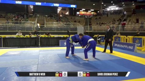 David Jeremiah Perez vs Matthew B Weir 2025 Pan Jiu Jitsu IBJJF Championship
